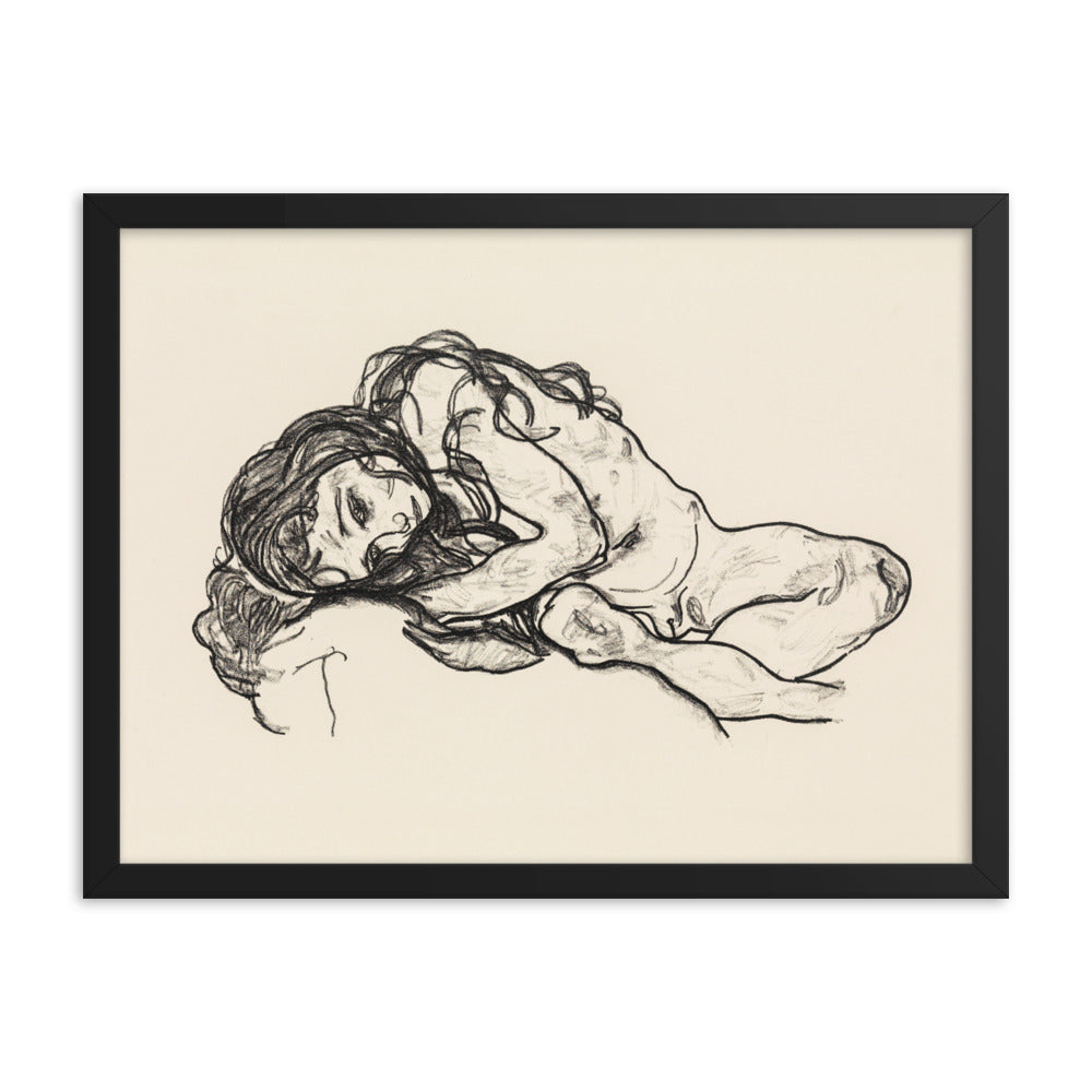 Buy Girl Wall Art Print by Faz
