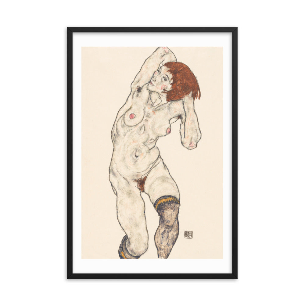 Buy Naked lady Wall Art Print by Faz