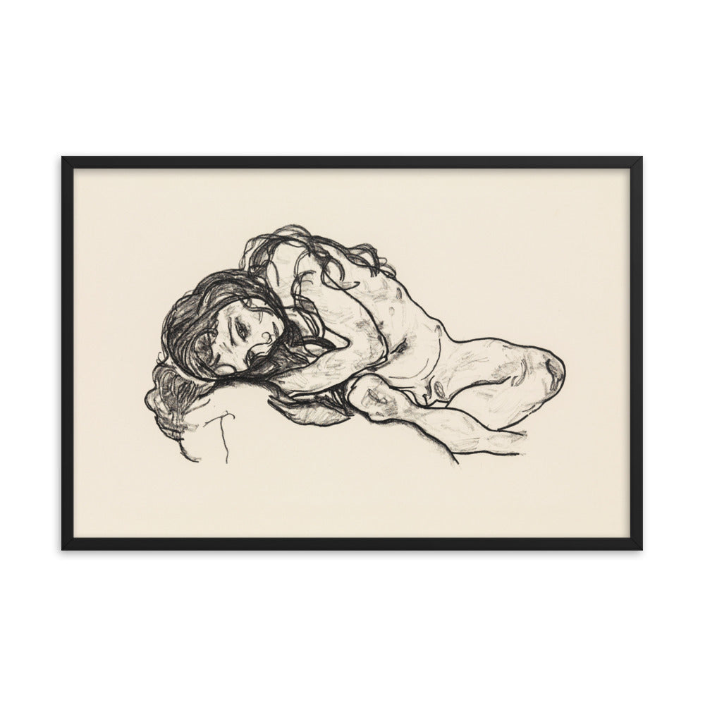 Buy Girl Wall Art Print by Faz