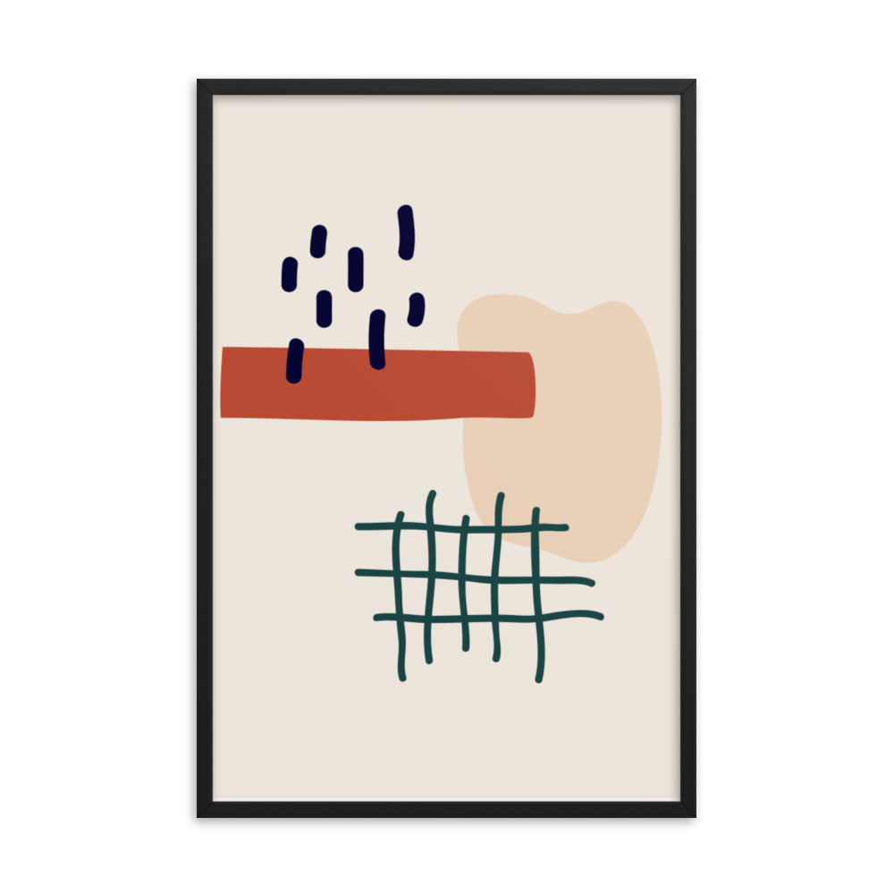 Buy Minimalist Boho Wall Art Print by Faz