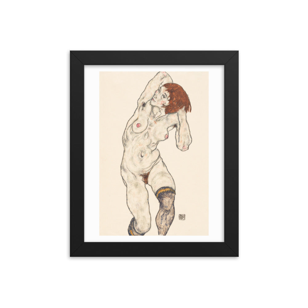 Buy Naked lady Wall Art Print by Faz