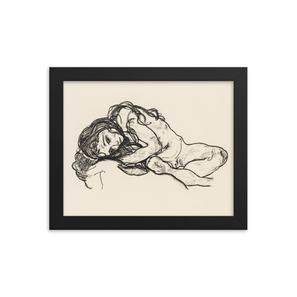 Buy Girl Wall Art Print by Faz