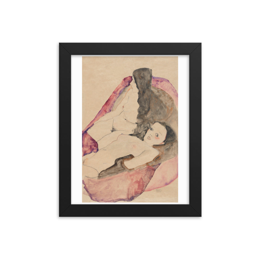 Buy Naked Women Posing Sexually Wall Art Print by Faz