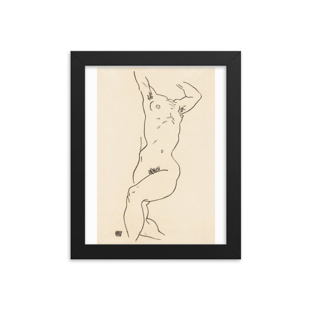 Torso of a Nude Wall Art Print