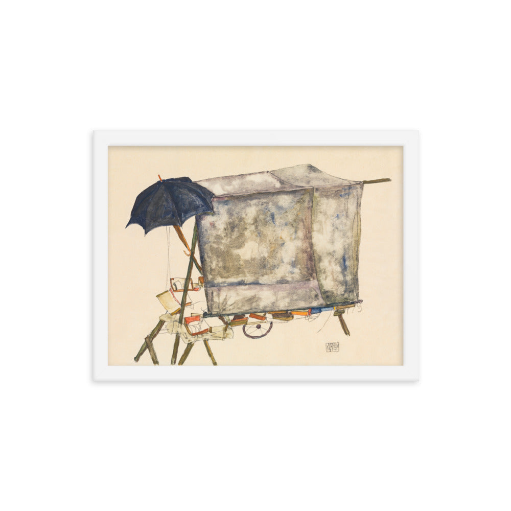 Buy Street Cart Wall Art Print by Faz