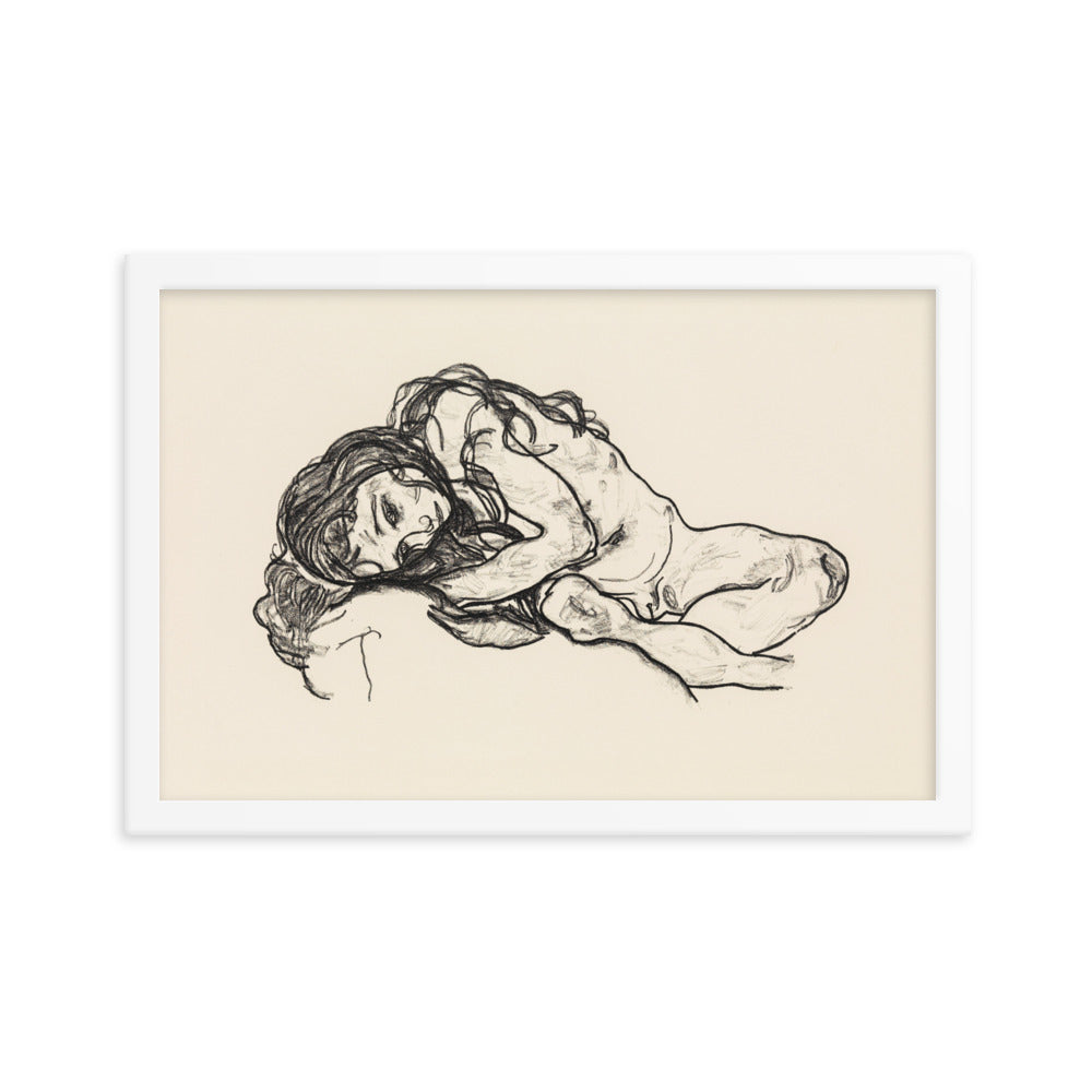 Buy Girl Wall Art Print by Faz