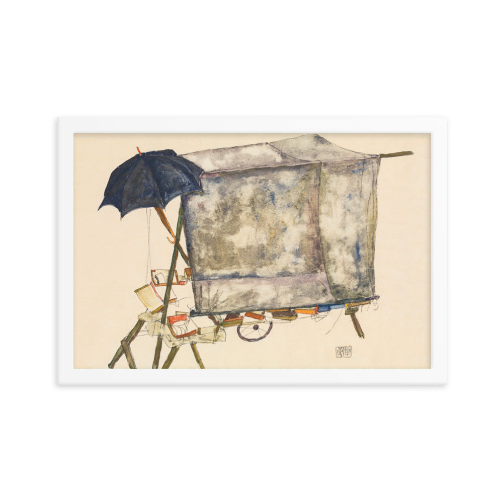 Buy Street Cart Wall Art Print by Faz
