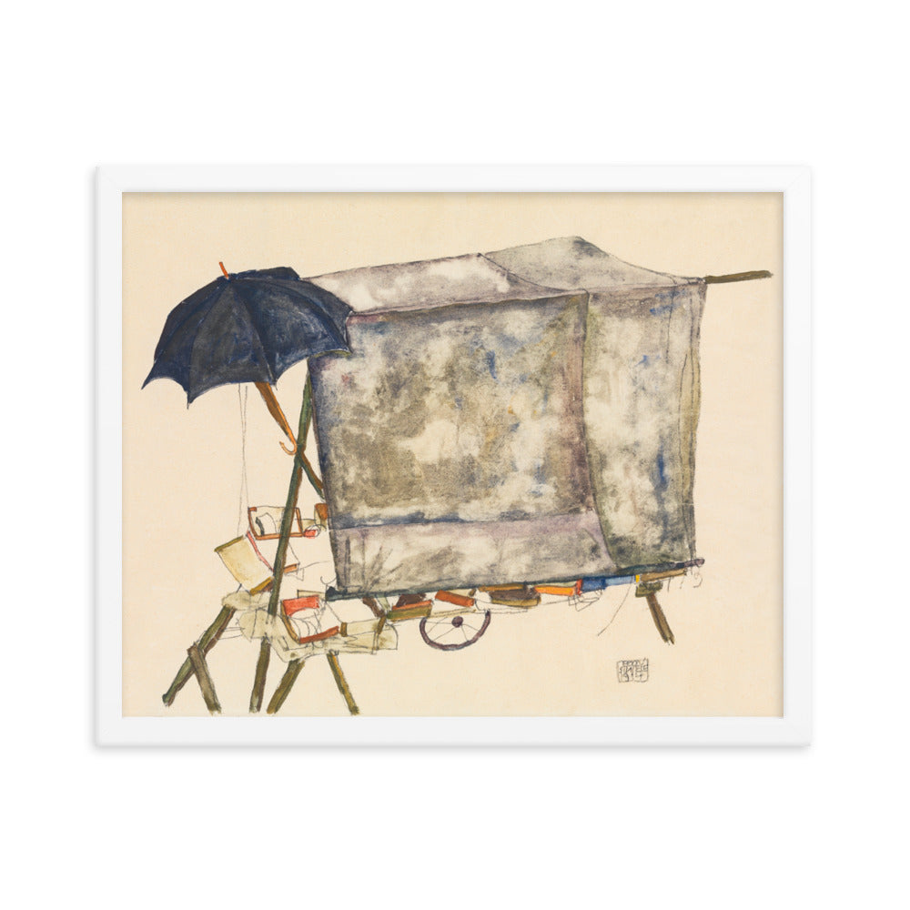 Buy Street Cart Wall Art Print by Faz