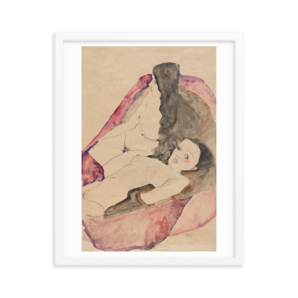 Buy Naked Women Posing Sexually Wall Art Print by Faz