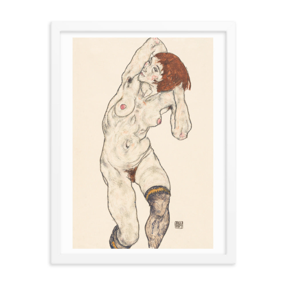 Buy Naked lady Wall Art Print by Faz