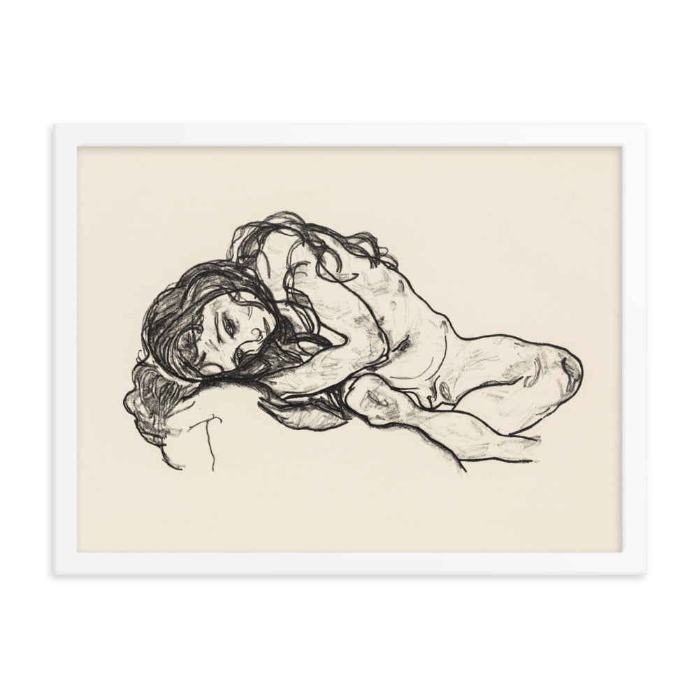 Buy Girl Wall Art Print by Faz