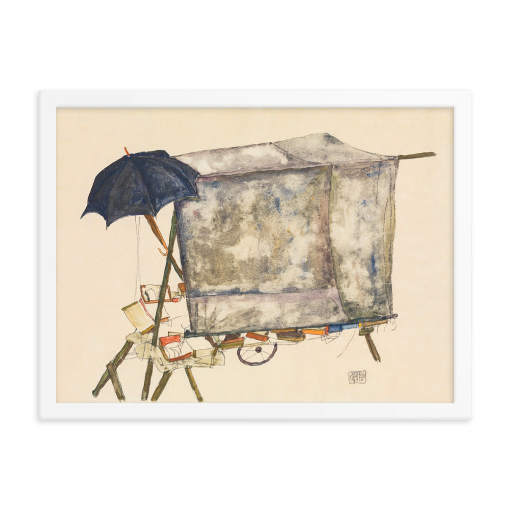 Buy Street Cart Wall Art Print by Faz