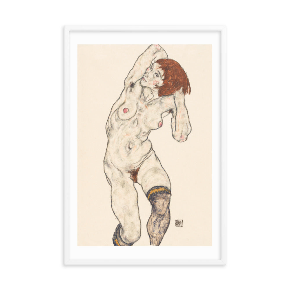 Buy Naked lady Wall Art Print by Faz