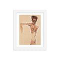 Buy Naked Man Self-Portrait Wall Art Print by Faz