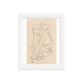 Buy Woman and Girl Embracing Wall Art Print by Faz