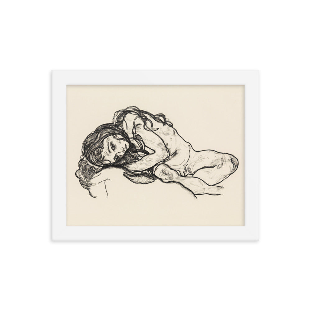 Buy Girl Wall Art Print by Faz
