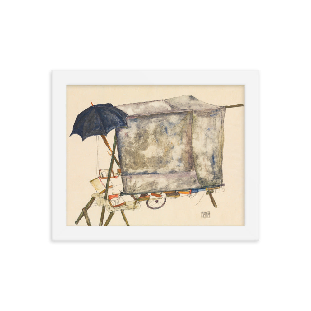 Buy Street Cart Wall Art Print by Faz