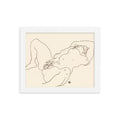 Buy Vulgar woman touching herself Wall Art Print by Faz