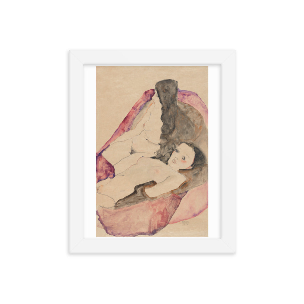 Buy Naked Women Posing Sexually Wall Art Print by Faz