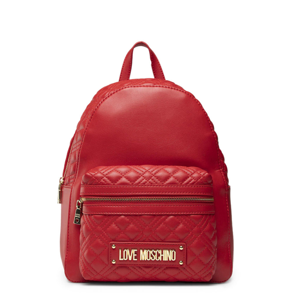 Buy Love Moschino Quilted Logo-plaque Rucksack by Love Moschino