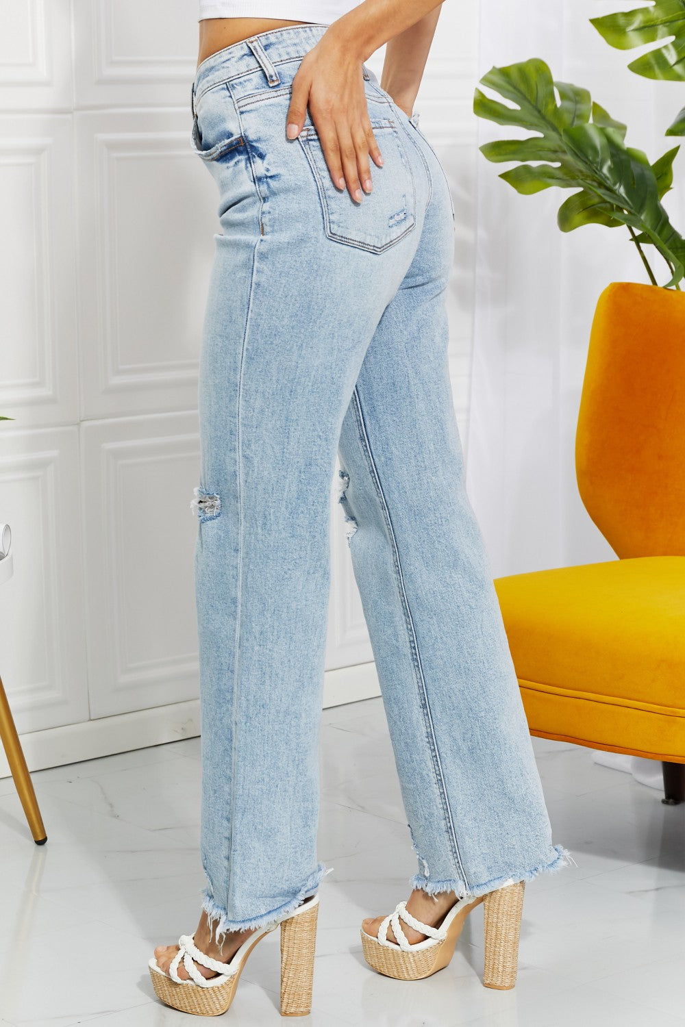 Buy Allie 90's Dad Jean by Vervet by Flying Monkey