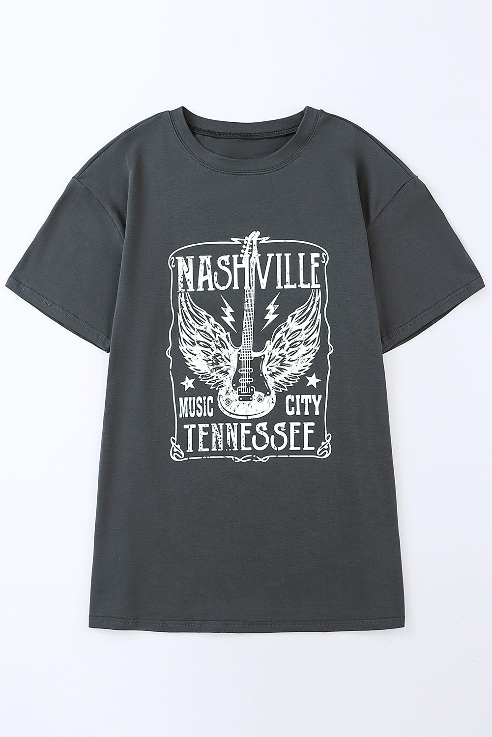 Buy NASHVILLE MUSIC CITY TENNESSEE Graphic T-Shirt by Faz