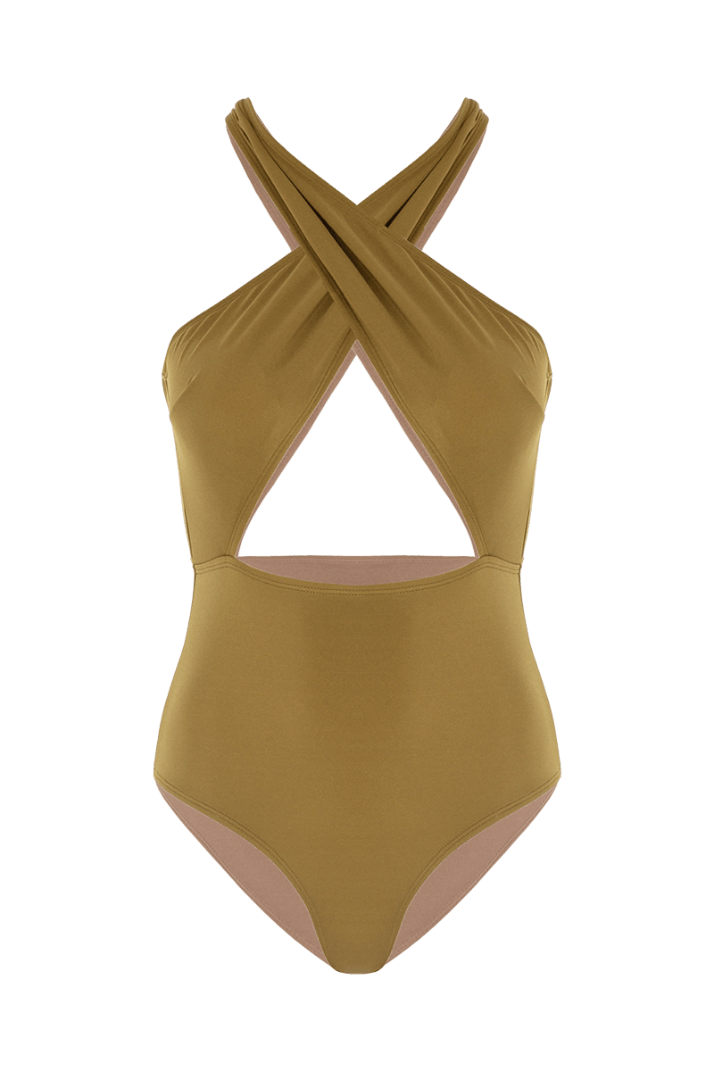 Buy Francis Front Cross One Piece by Ladiesse
