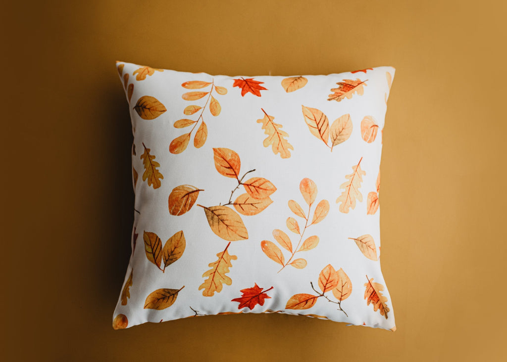 Buy Fall Leaves Pillow Cover by UniikPillows