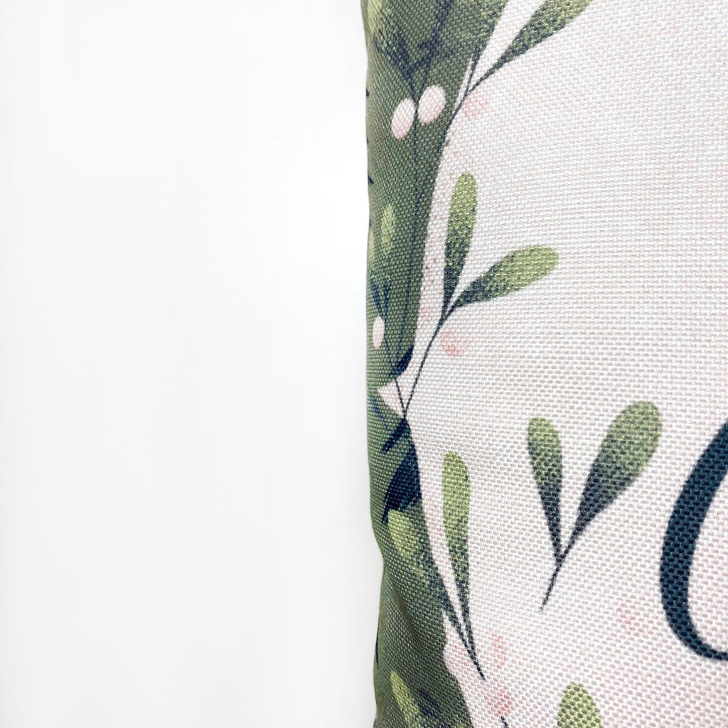 Buy Beige Merry Christmas Throw Pillow Cover by UniikPillows