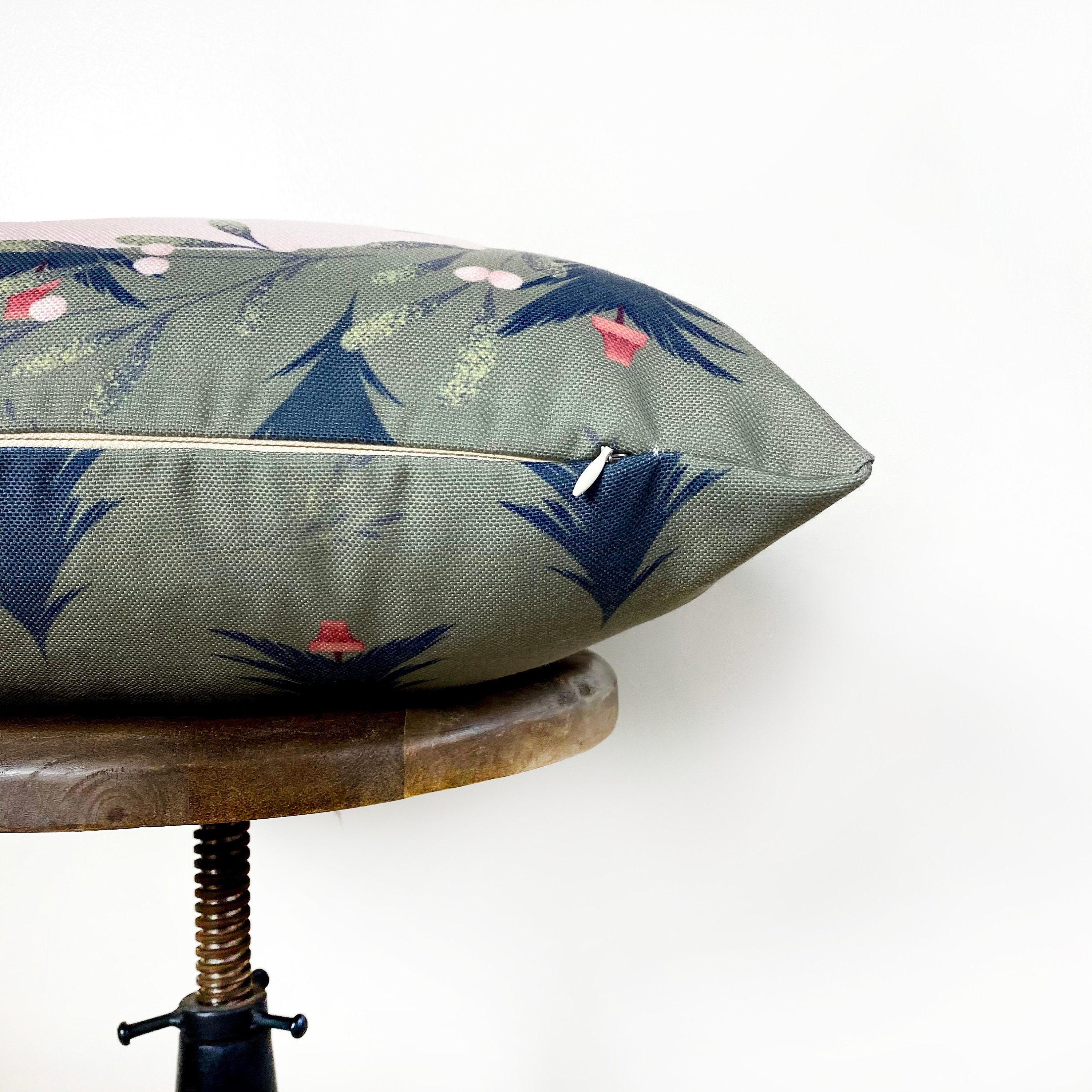 Buy Beige Merry Christmas Throw Pillow Cover by UniikPillows