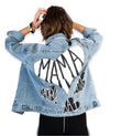 Buy MAMA' DENIM JACKET by Wren + Glory