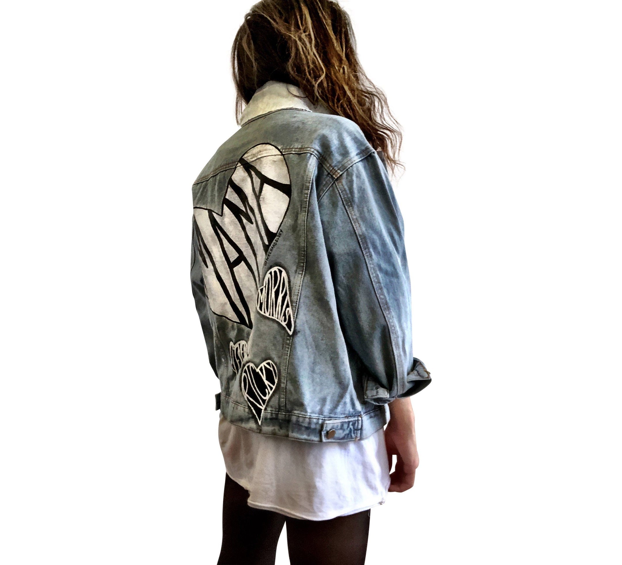 Buy MAMA' DENIM JACKET by Wren + Glory