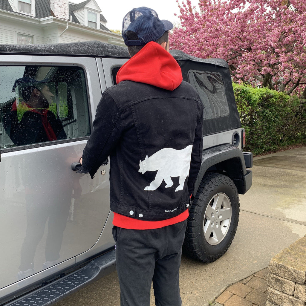 Buy PAPA' DENIM JACKET by Wren + Glory