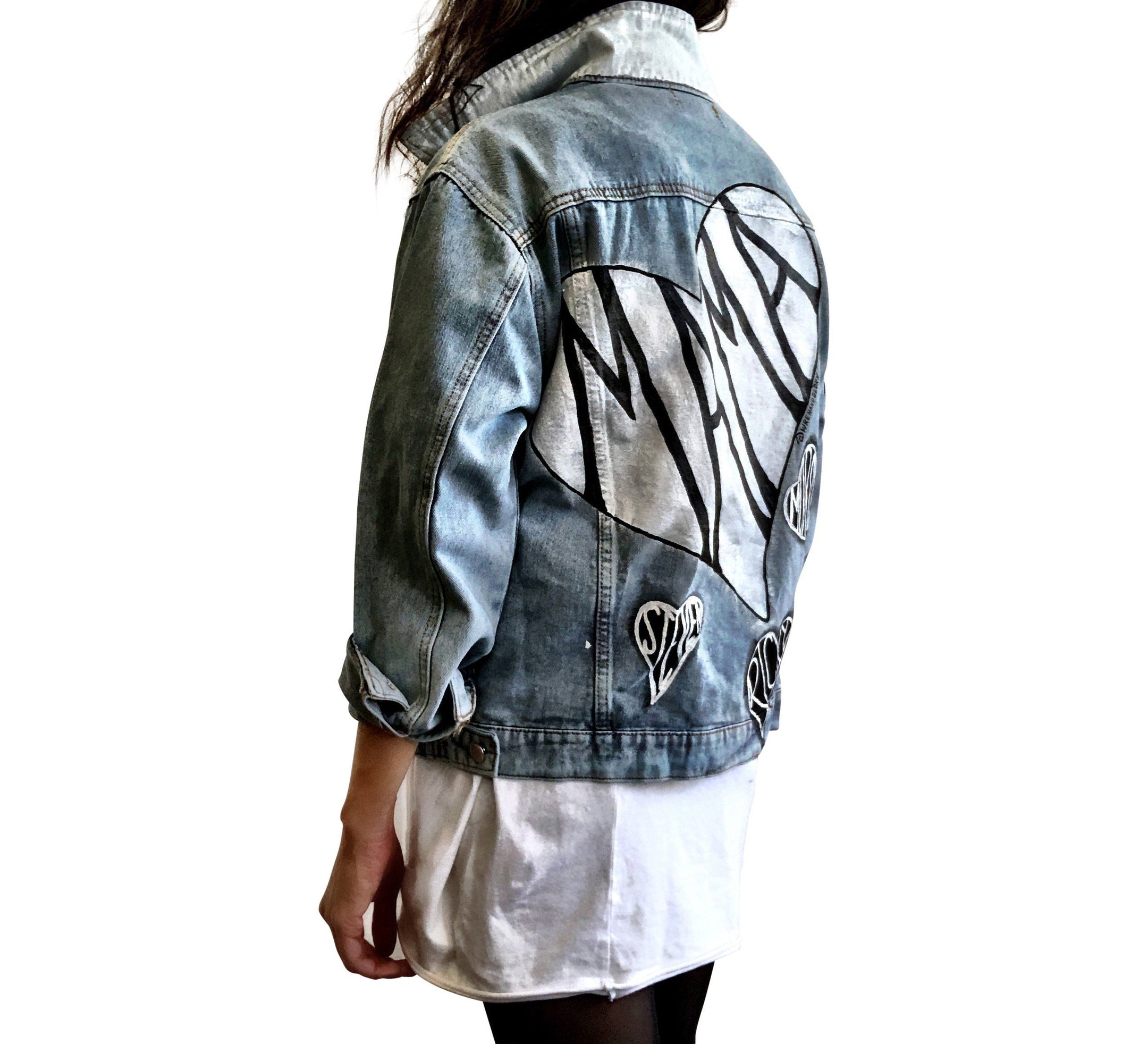 Buy MAMA' DENIM JACKET by Wren + Glory