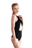 Maenam Front Cross One Piece Swimsuit