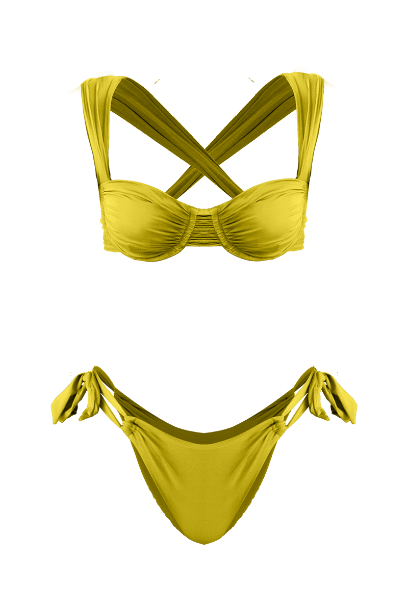 Buy Nirvana Underwire Shell Bikini by Ladiesse