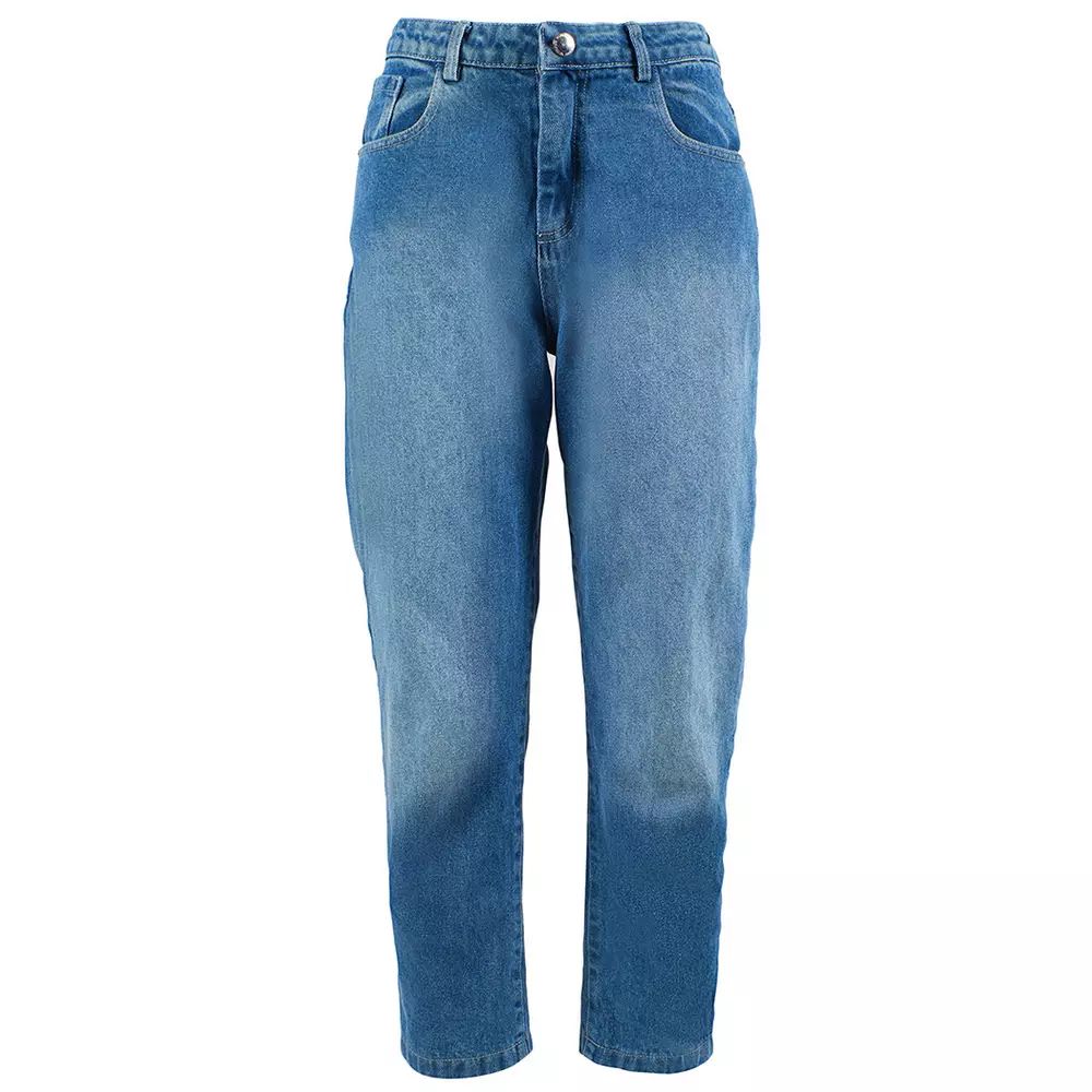 Chic High-Waisted Blue Jeans for Women