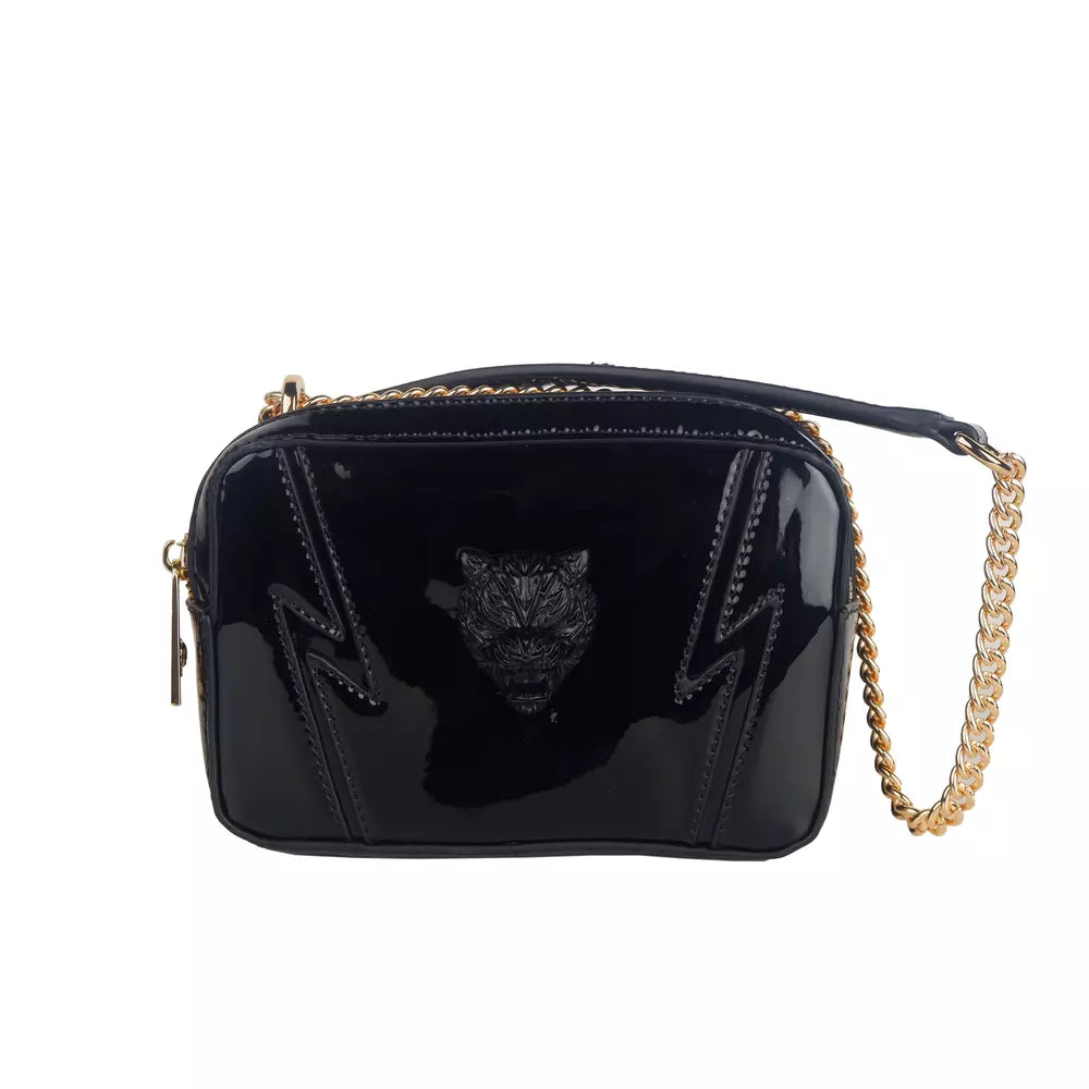 Elegant Black Chain Strap Shoulder Bag