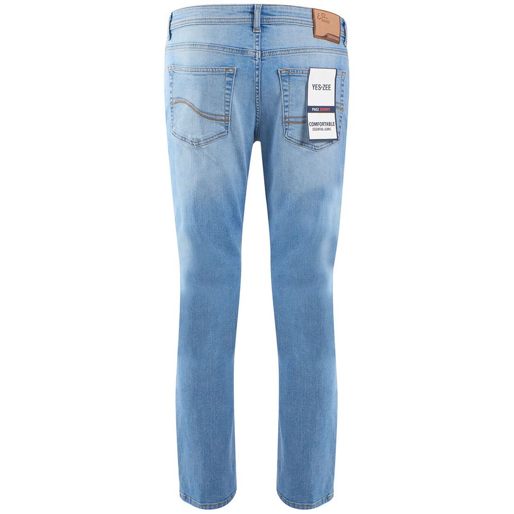Chic Light Blue Comfort Denim Jeans