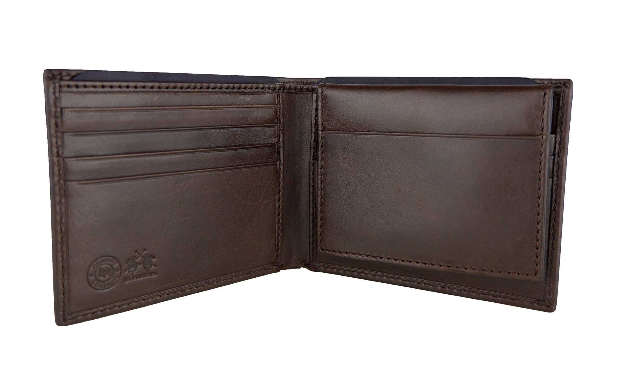 Elegant Dark Brown Leather Wallet