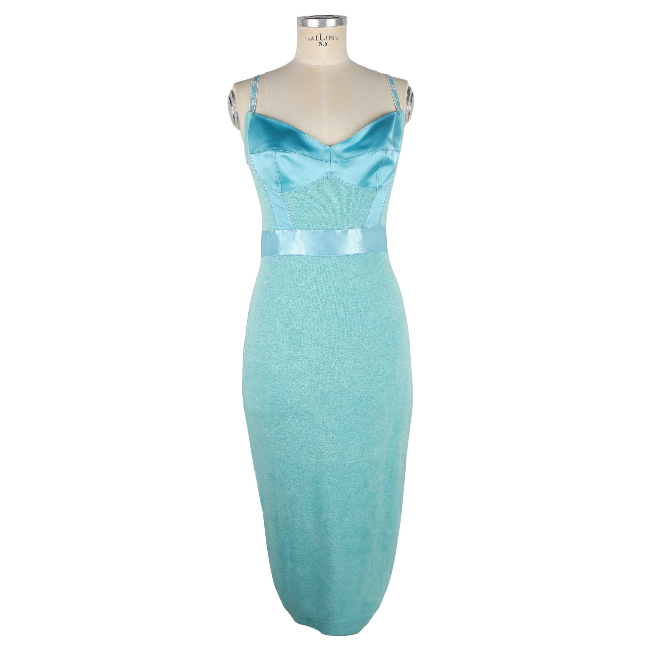 Elegant Sleeveless Wool-Blend Dress