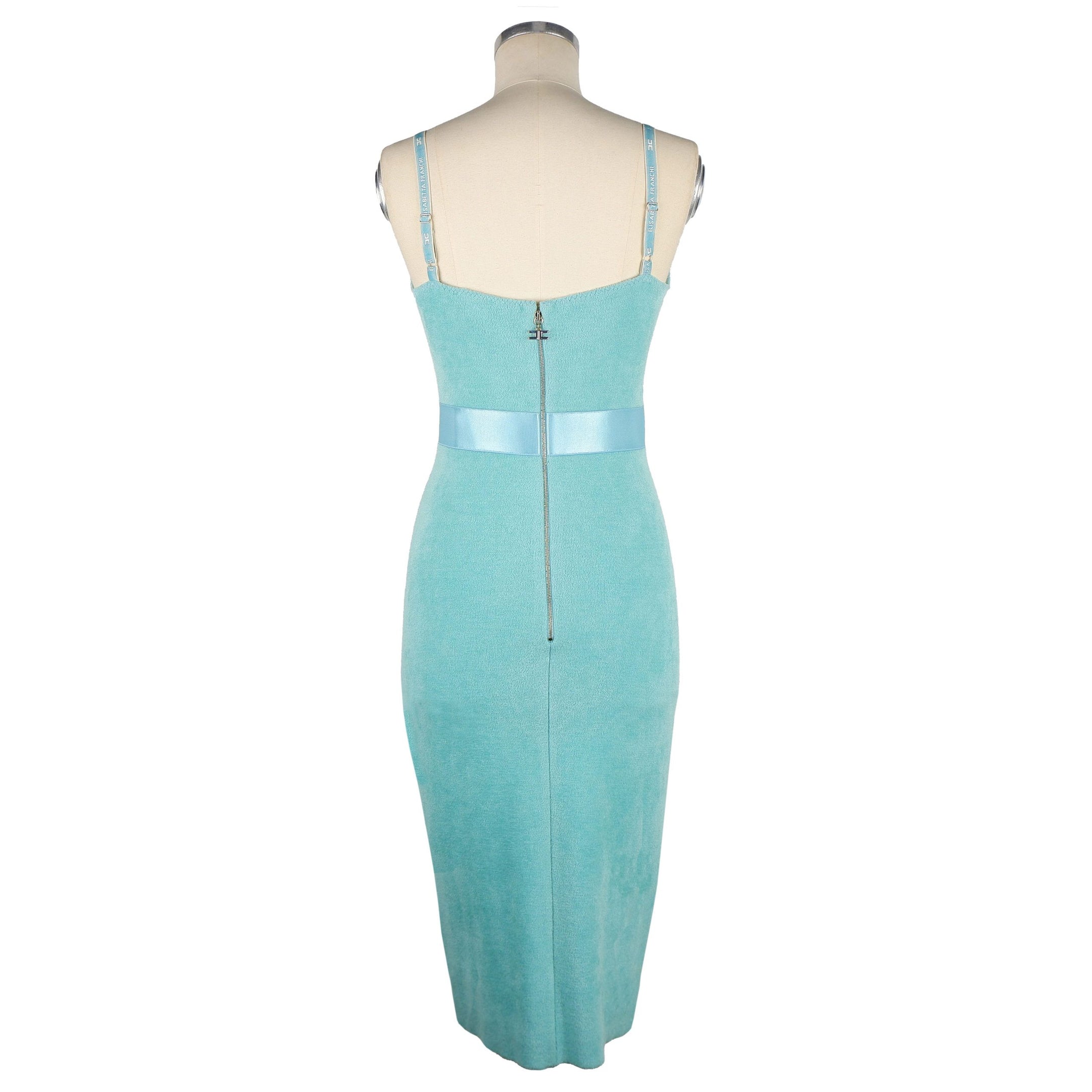 Elegant Sleeveless Wool-Blend Dress