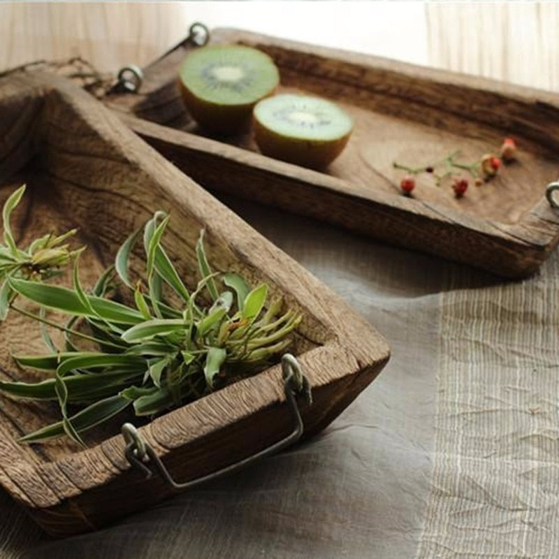 Buy Log Tray made of Solid Wood by Faz
