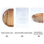 Buy Double Layer Snack Storage with Wooden Lid by Faz