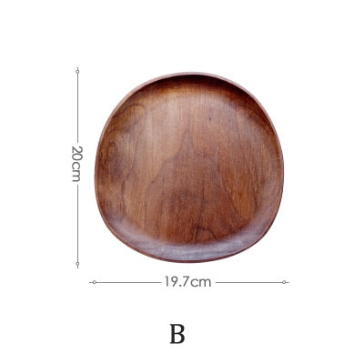 Buy Natural Wood Oval Tray by Faz