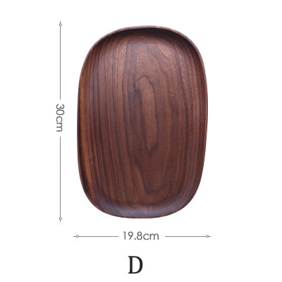 Buy Natural Wood Oval Tray by Faz