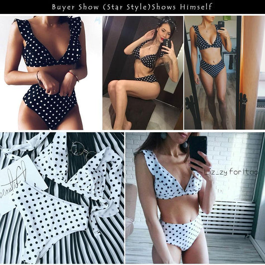 Buy Polka Dot Bikini by White Market