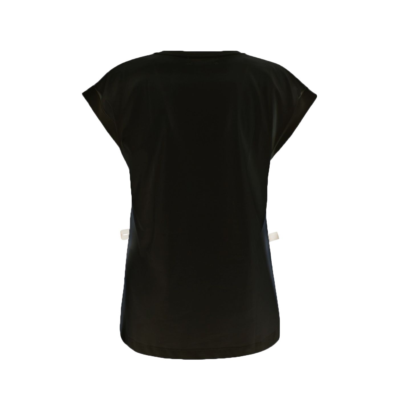 Chic Black Jersey with Dazzling Details