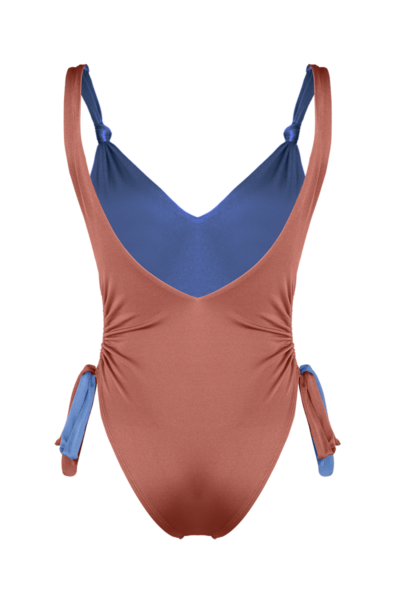 Buy Terra Side Ruched Swimsuit by Ladiesse
