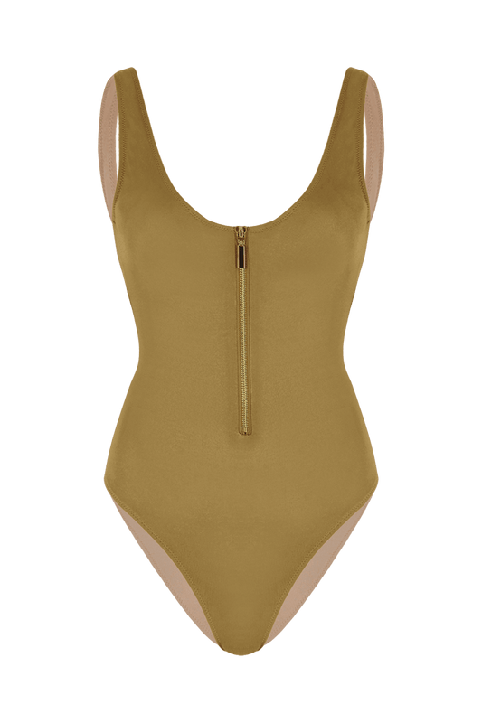 Buy Tonie Zipper Swimsuit by Ladiesse